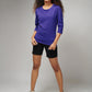 Women's Basic Royal Blue Full Sleeves T-Shirt