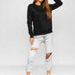 Women's Basic Black Sweatshirt