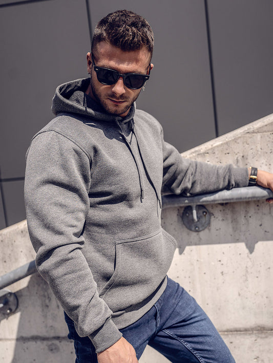 Basic Charcoal Hoodie