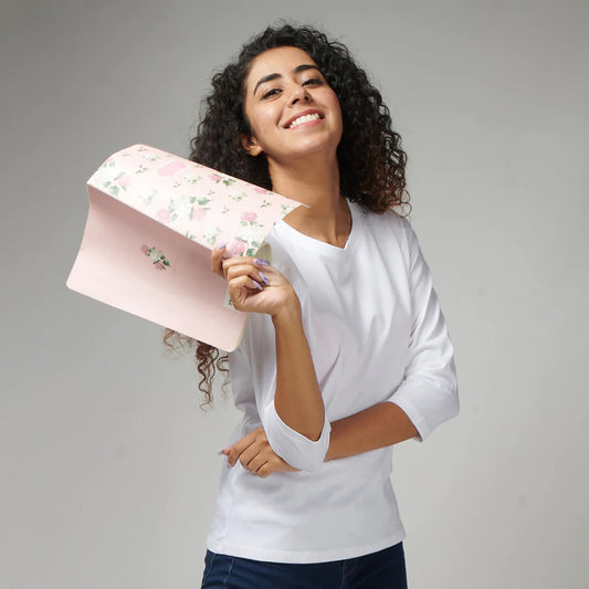 Women's Basic White Full Sleeves T-Shirt