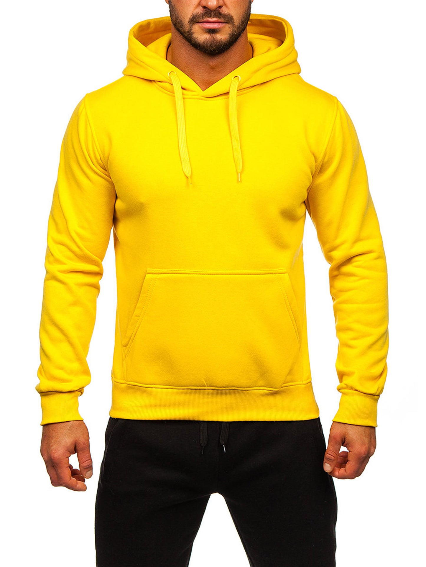 Basic Yellow Hoodie