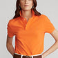 Women's Orange Polo Shirt