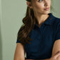 Women's Petroleum Blue Polo Shirt