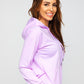 Basic Women's Light Purple Hoodie