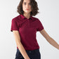 Women's Maroon Polo Shirt