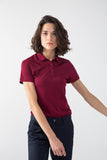 Women's Maroon Polo Shirt