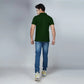 Men's Olive Green Polo T-Shirt
