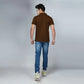 Men's Brown Polo T-Shirt