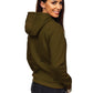 Basic Women's Army Green Hoodie