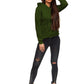 Basic Women's Olive Green Hoodie