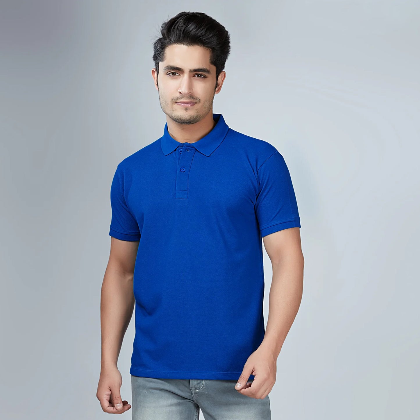 Men's Royal Blue Polo T-Shirt