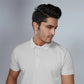 Men's White Polo T-Shirt