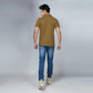 Men's Camel Brown Polo T-Shirt