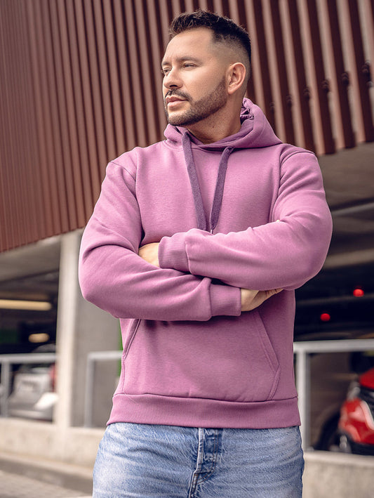 Basic Light Purple Hoodie