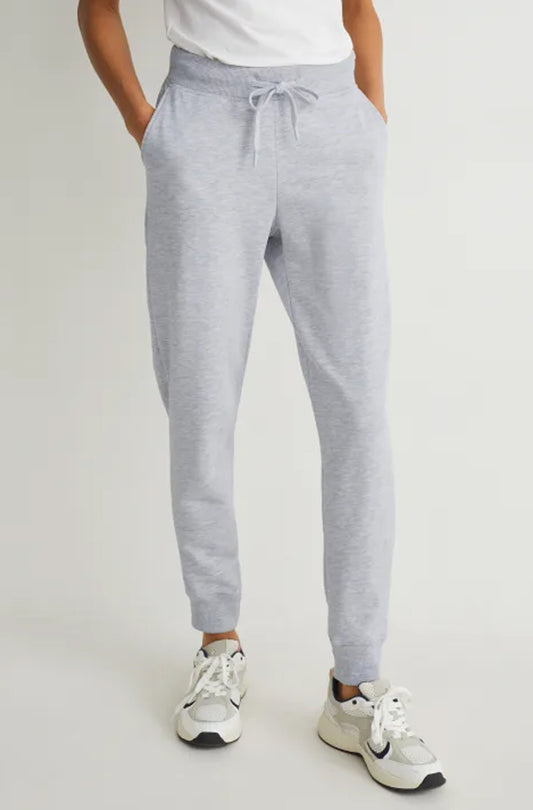 Women's Heather Grey Jogger Pant