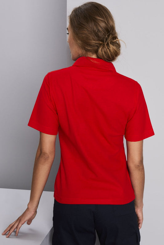 Women's Red Polo Shirt