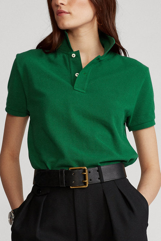 Women's Green Polo Shirt