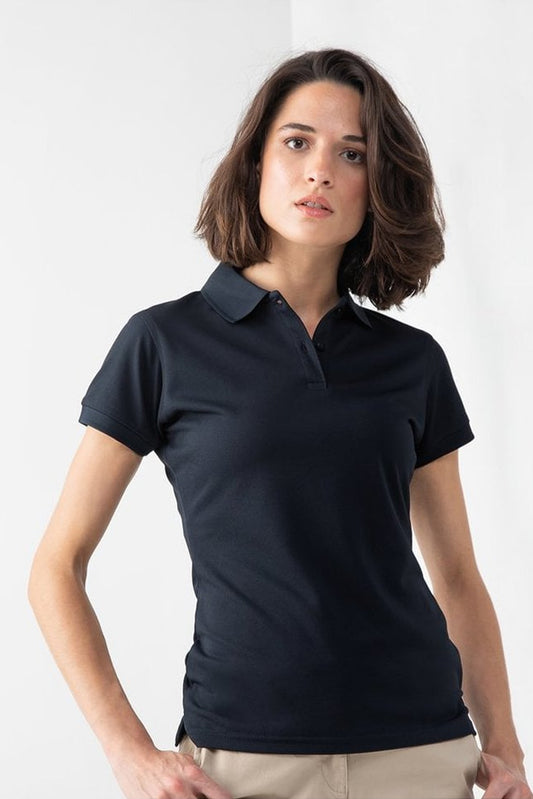 Women's Black Polo Shirt