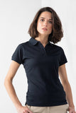 Women's Black Polo Shirt