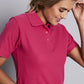 Women's Hot Pink Polo Shirt