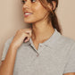 Women's Haider Gray Polo Shirt