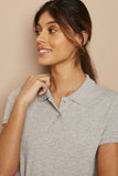 Women's Haider Gray Polo Shirt