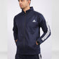 Men's Adidas 3 Strip Navy Blue Tracksuit