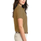 Women's Camel Brown Polo Shirt