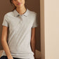 Women's Haider Gray Polo Shirt