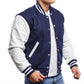 Men's Navy Blue Baseball Jacket