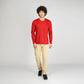 Basic Red Full Sleeves T-Shirt