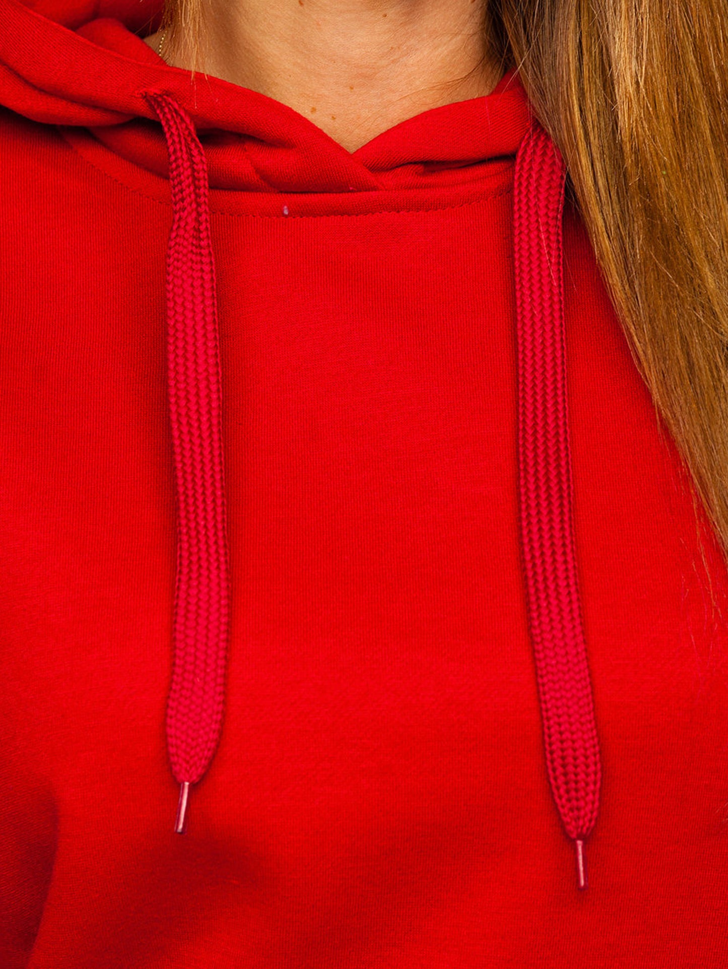 Basic Women's Red Hoodie