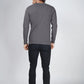 Basic Dark Gray Full Sleeves T-Shirt