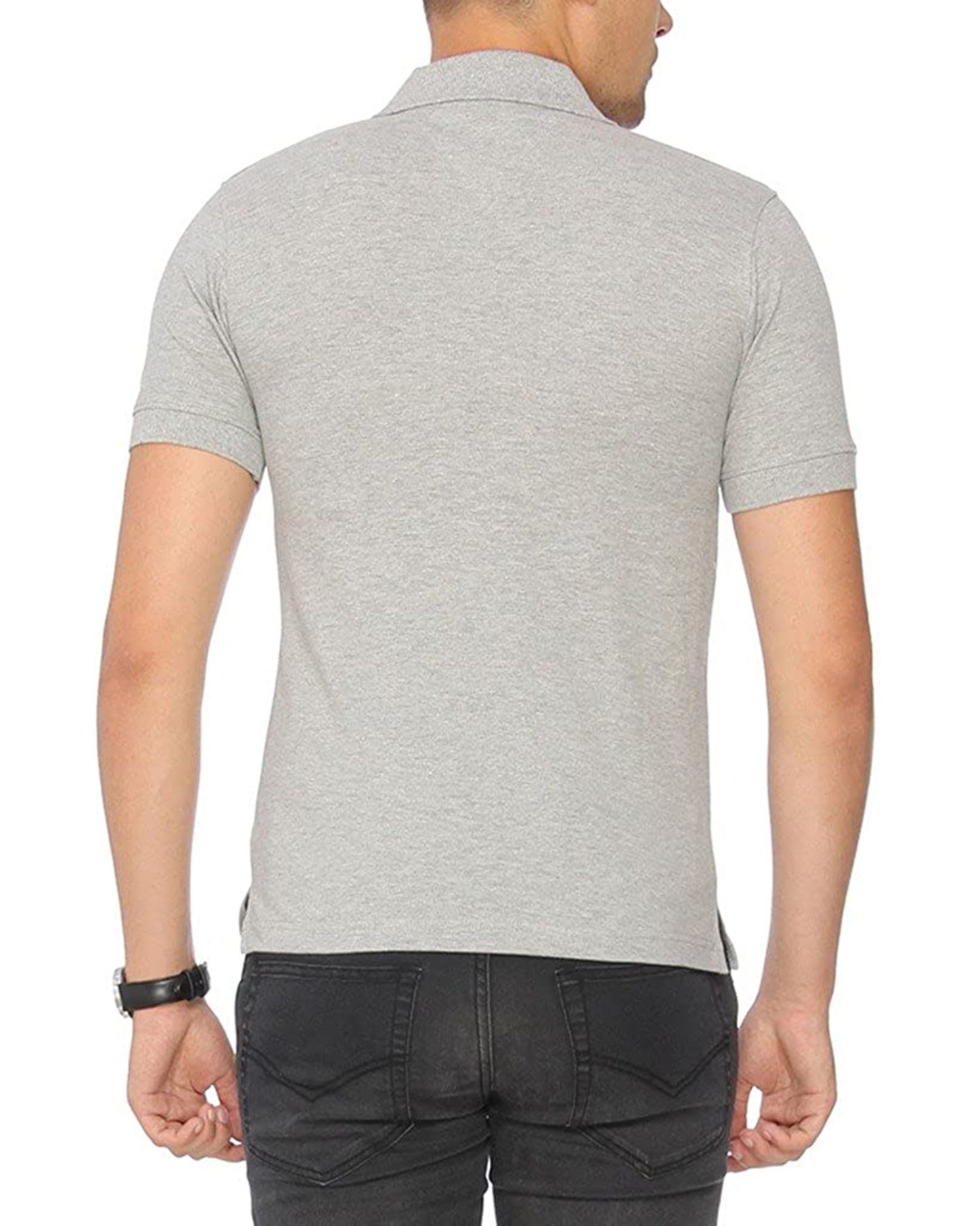 Men's Haider Gray Polo T-Shirt