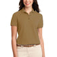 Women's Camel Brown Polo Shirt