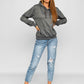 Basic Women's Charcoal Hoodie