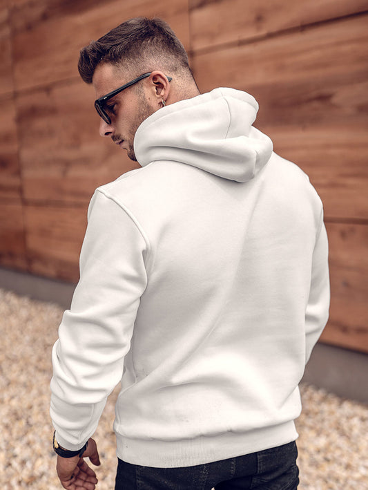 Basic White Hoodie