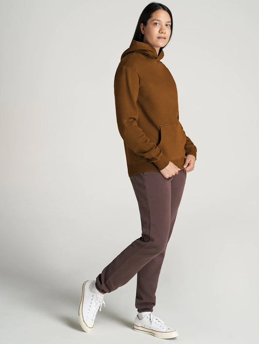 Basic Women's Brown Hoodie
