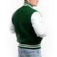 Men's Green Baseball Jacket