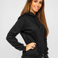 Basic Women's Black Hoodie