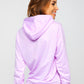 Basic Women's Light Purple Hoodie