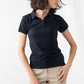 Women's Black Polo Shirt