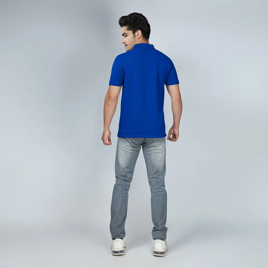 Men's Royal Blue Polo T-Shirt