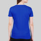 Basic Royal Blue V-Neck T-Shirt