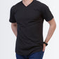 Basic V-Neck T-Shirt Black
