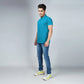 Men's Turkish Blue Polo T-Shirt