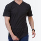 Basic V-Neck T-Shirt Black