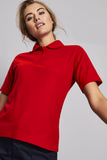 Women's Red Polo Shirt