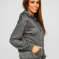 Basic Women's Charcoal Hoodie