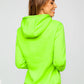 Basic Women's Neon Green Hoodie